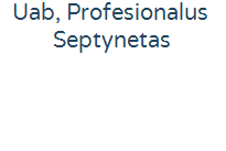 UAB, Profesionalus septynetas