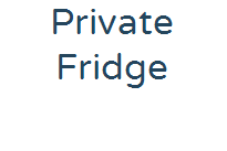Private fridge