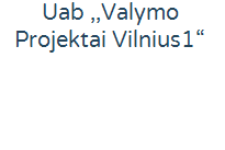UAB ,,Valymo projektai Vilnius1“
