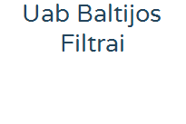 UAB Baltijos filtrai