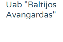 UAB "Baltijos avangardas"